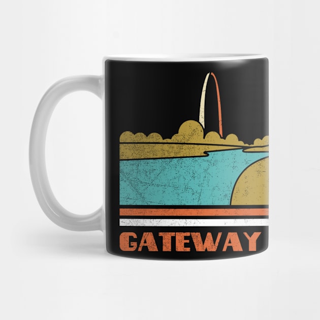 Gateway Arch Shirt US National Park Gift Gateway Arch National Park Tee Outdoor Adventure Tshirt Camping Lover by NickDezArts